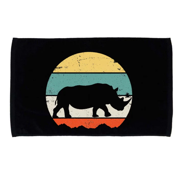 Rhino Safari Africa Namibia Kenya Tanzania Nationalpark Microfiber Hand Towel