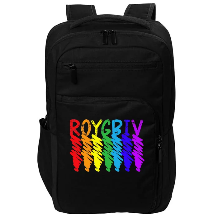 Roygbiv Sketchy Art Teacher Artist Painter Painting Impact Tech Backpack