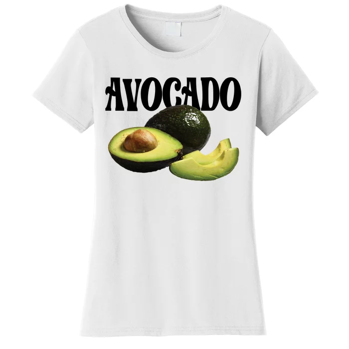 Retro Style Avocado Women's T-Shirt