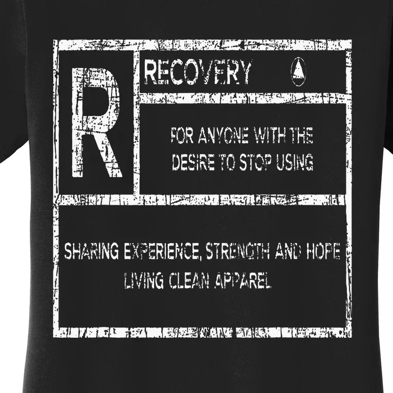 Recovery Sobriety Anniversary Sober Aa Na Women's T-Shirt