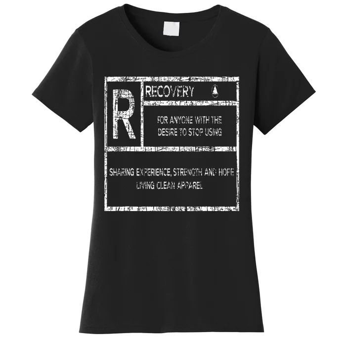 Recovery Sobriety Anniversary Sober Aa Na Women's T-Shirt