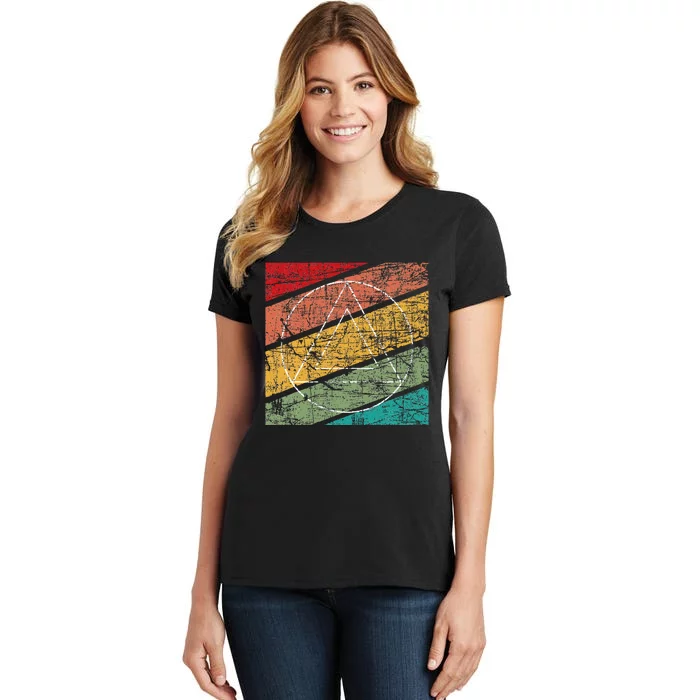 Retro Sobriety Anniversary Sober Aa Na Recovery Women's T-Shirt