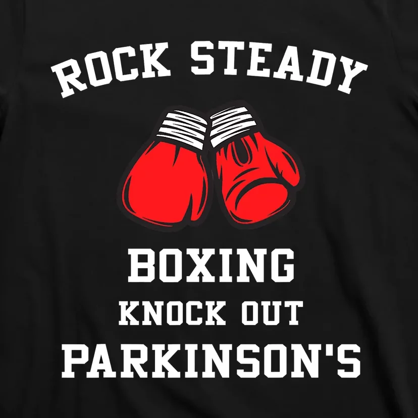 Rock Steady Boxing Knock Out Parkinsons T-Shirt