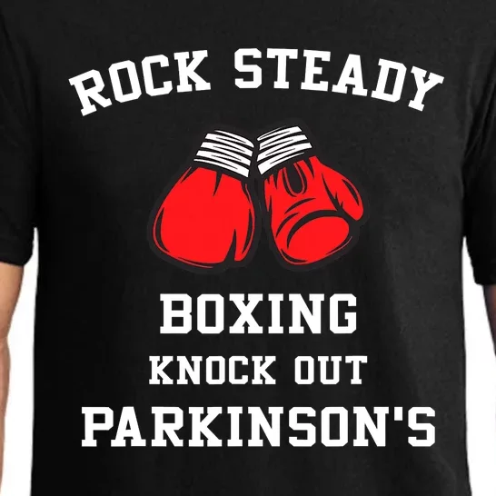 Rock Steady Boxing Knock Out Parkinsons Pajama Set