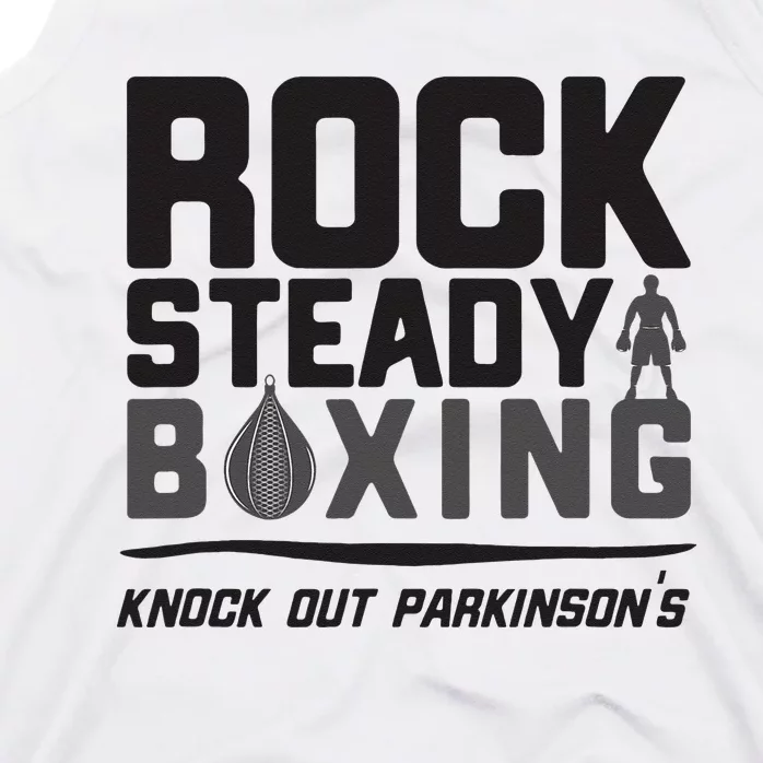 Rock Steady Boxing Knock Out Parkinsons Tank Top