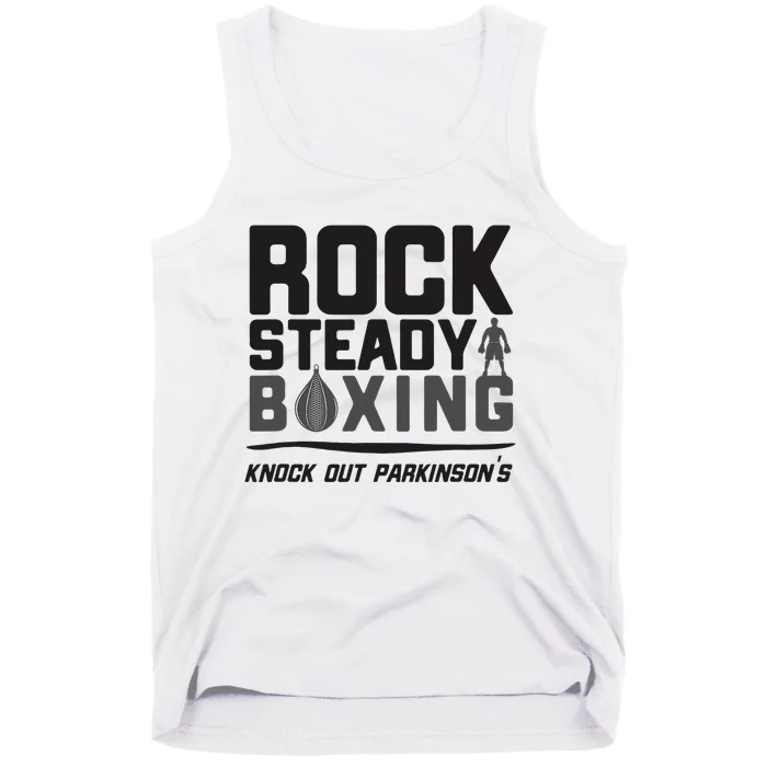 Rock Steady Boxing Knock Out Parkinsons Tank Top