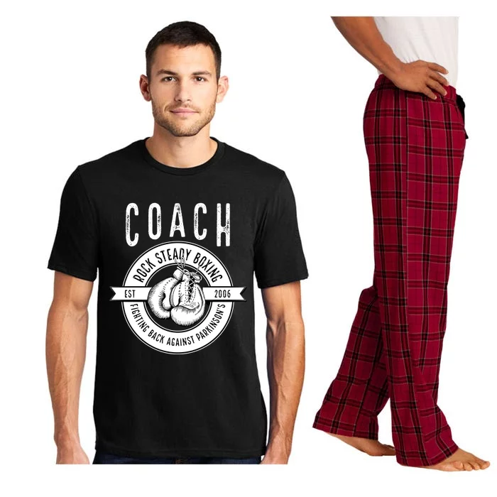 Rock Steady Boxing Coach Fight ParkinsonS Great Gift Pajama Set