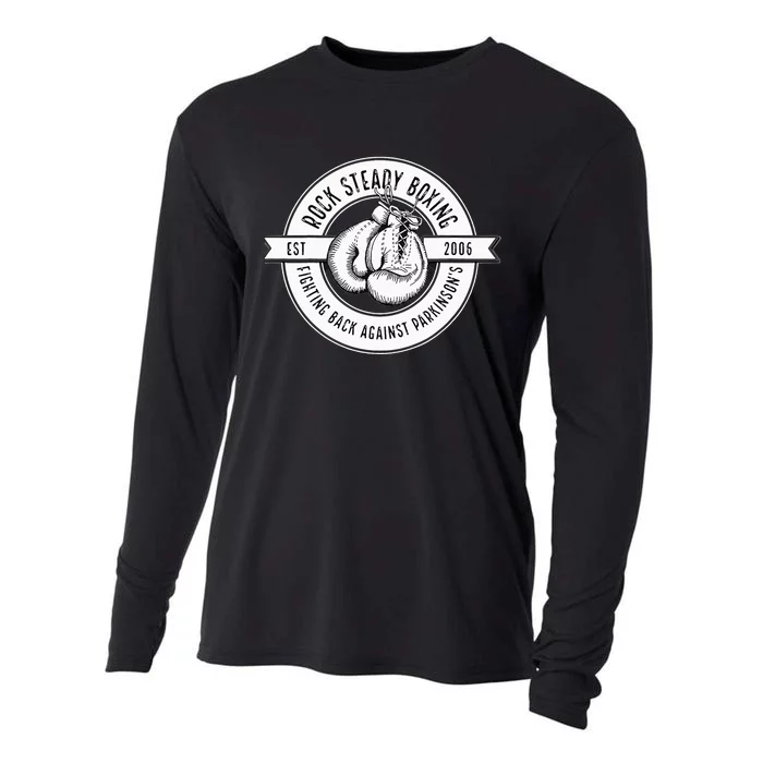 Rock Steady Boxing Fighting Back Against Parkinson Est 2006 Cooling Performance Long Sleeve Crew