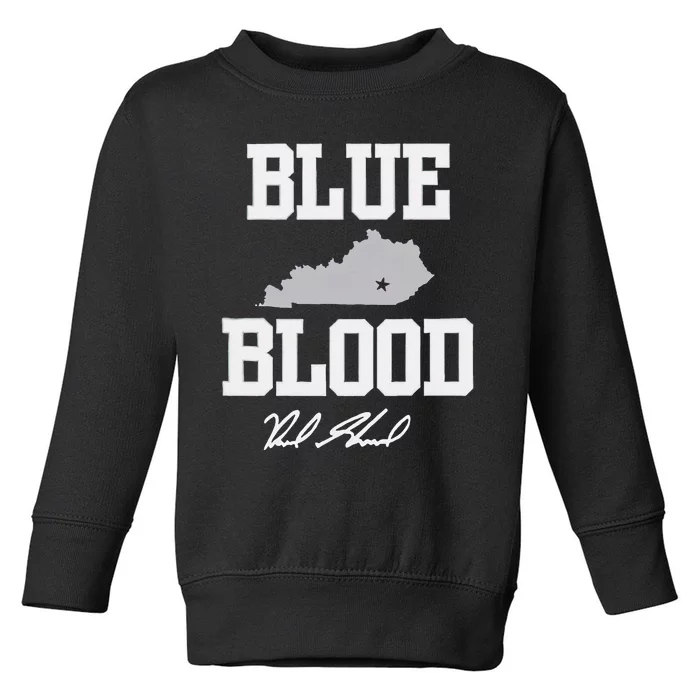 Reed Sheppard Blue Blood Toddler Sweatshirt