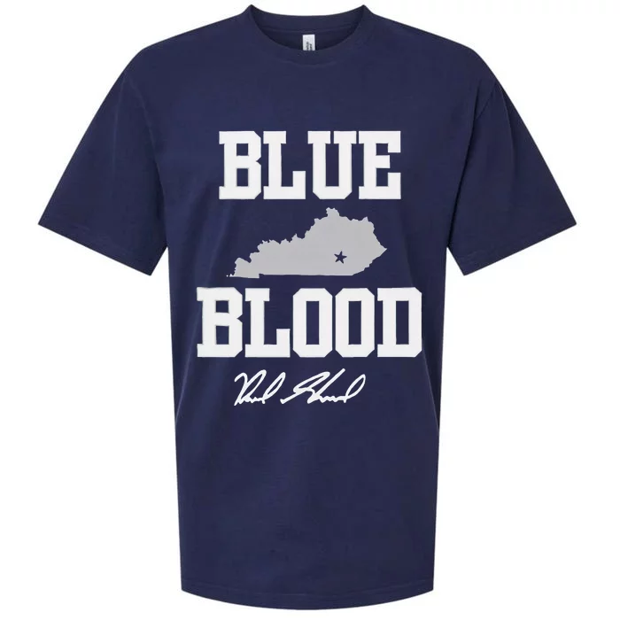 Reed Sheppard Blue Blood Sueded Cloud Jersey T-Shirt