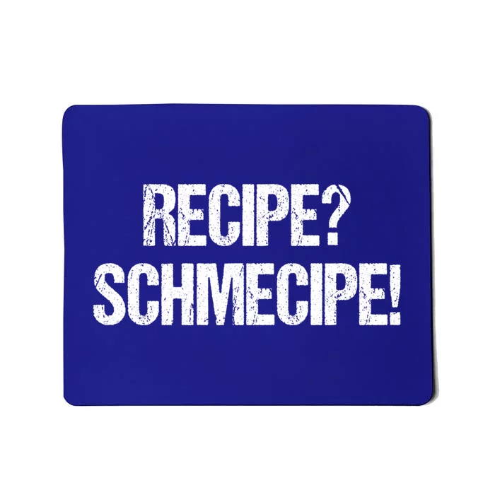 Recipe Schmecipe Bbq Grill Barbecue Gift Mousepad