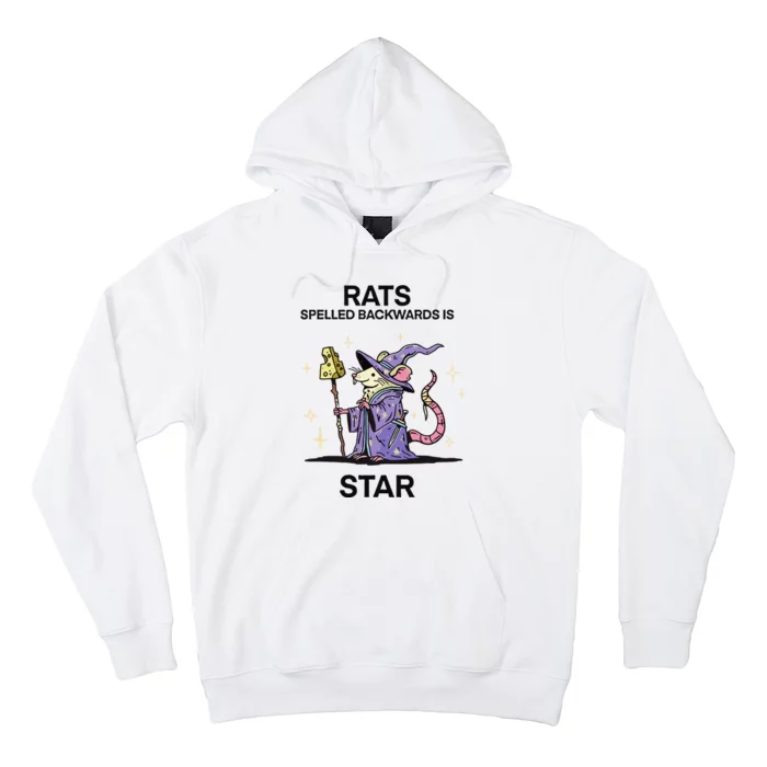 Rats Spelled Backwards Is Star Hoodie