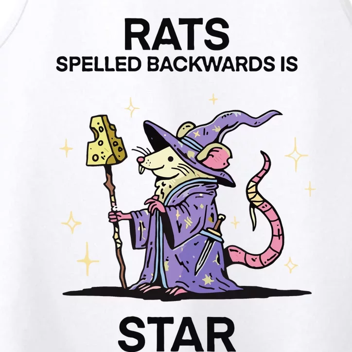 Rats Spelled Backwards Is Star Performance Tank