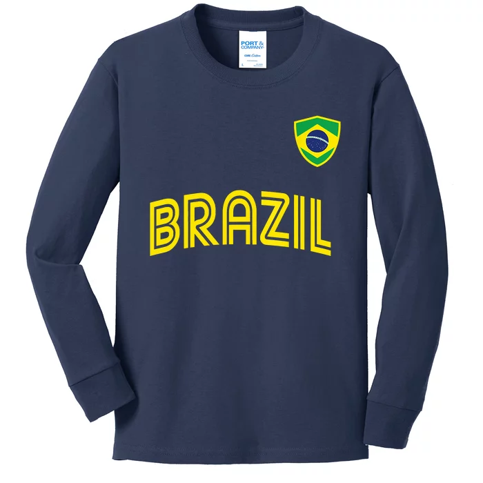 2022 World-cup Brazil Jersey Kids football uniform Soccer clothes