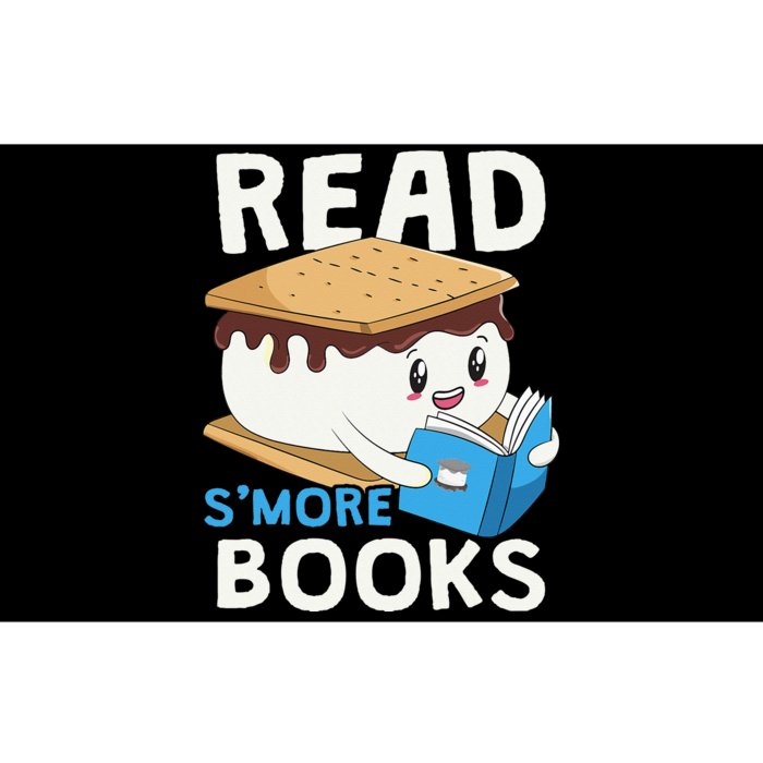 Read Smore Books Camping Bookworm Boy Cute Librarian Smores Bumper Sticker