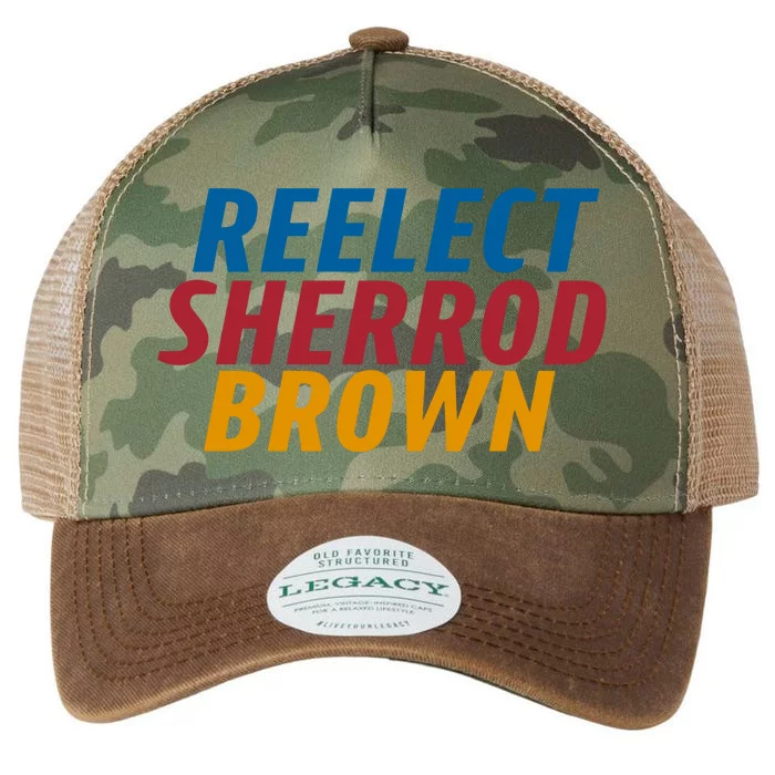 Reelect Sherrod Brown Legacy Tie Dye Trucker Hat