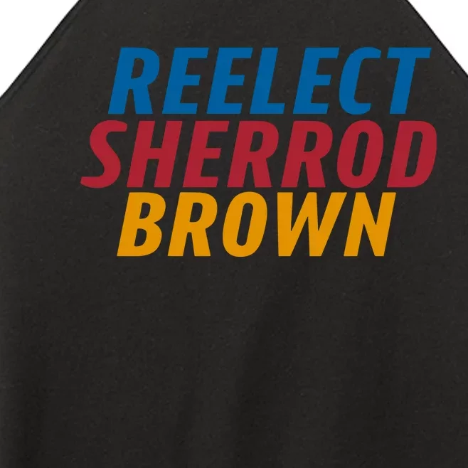 Reelect Sherrod Brown Women’s Perfect Tri Rocker Tank