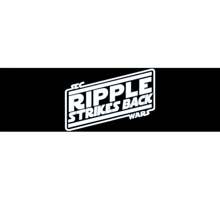 Ripple Strikes Back Sec Wars Bumper Sticker