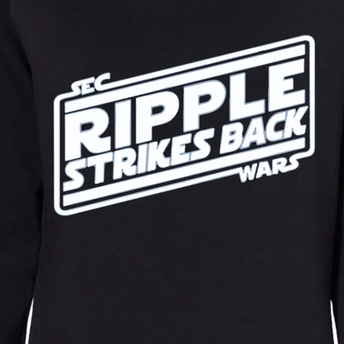 Ripple Strikes Back Sec Wars Womens California Wash Sweatshirt