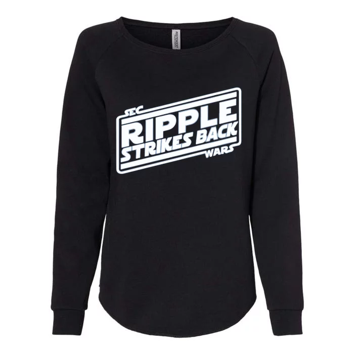 Ripple Strikes Back Sec Wars Womens California Wash Sweatshirt