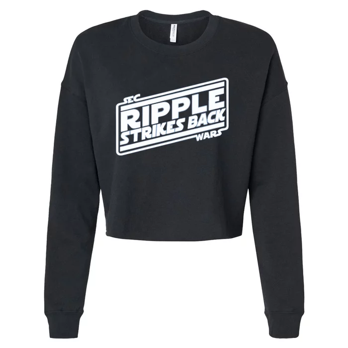 Ripple Strikes Back Sec Wars Cropped Pullover Crew