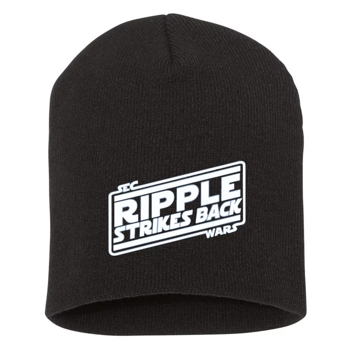 Ripple Strikes Back Sec Wars Short Acrylic Beanie