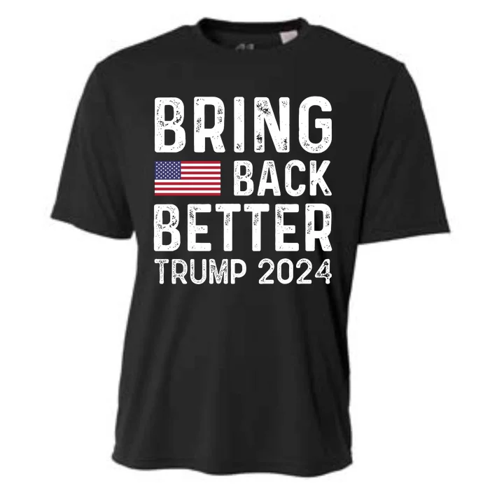 Retro Style Bring Back Better Trump 2024 Cooling Performance Crew T-Shirt