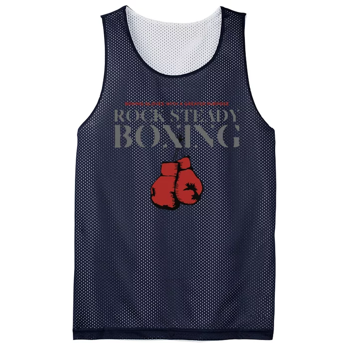 Rock Steady Boxing Gloves With A Greater Purpose Parkinsons Mesh Reversible Basketball Jersey Tank