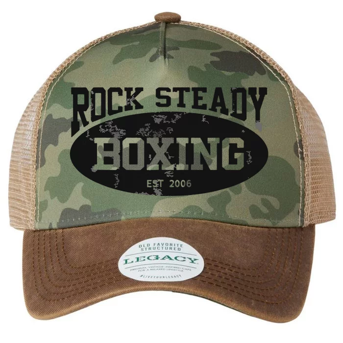 Rock Steady Boxing Parkinsons Vintage Gym Legacy Tie Dye Trucker Hat