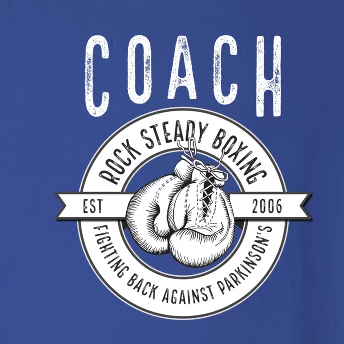 Rock Steady Boxing Coach Fight ParkinsonS Gift Toddler Long Sleeve Shirt