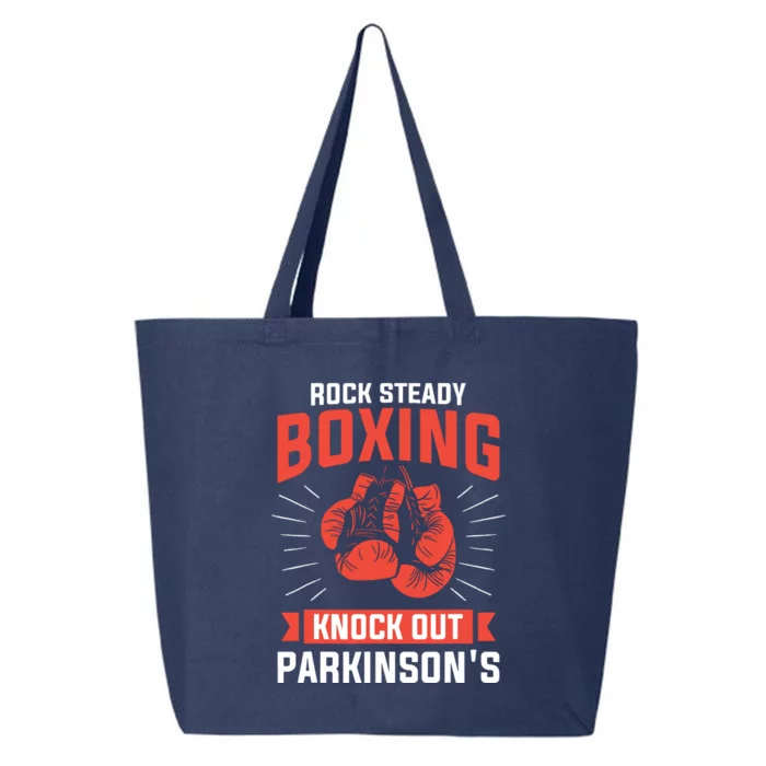 Rock Steady Boxing Knock Out Parkinsons Boxer 25L Jumbo Tote