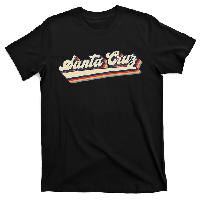 Retro Santa Cruz California T-Shirt