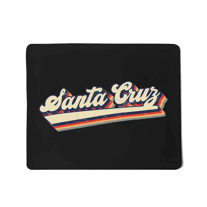 Retro Santa Cruz California Mousepad