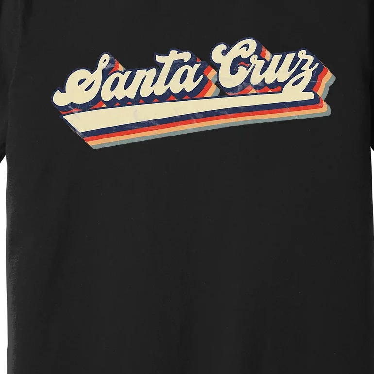 Retro Santa Cruz California Premium T-Shirt