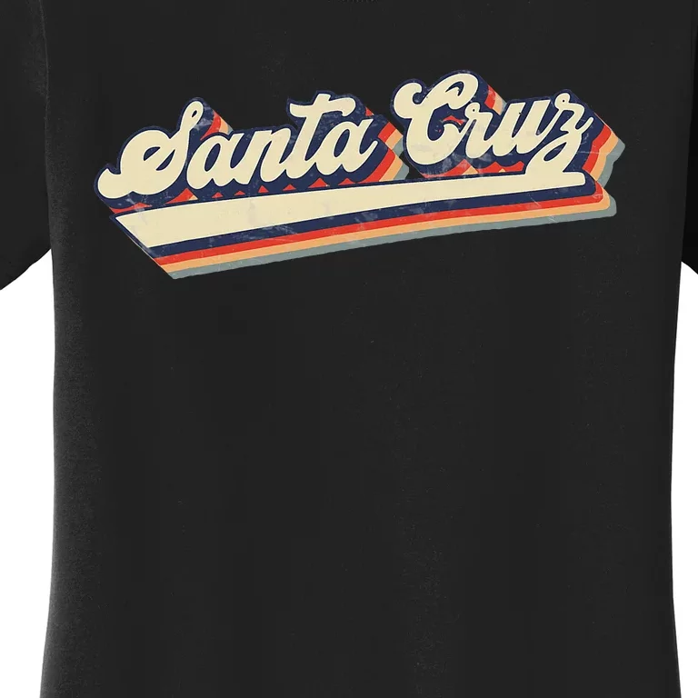 Retro Santa Cruz California Women's T-Shirt