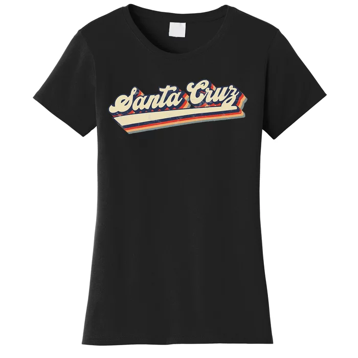 Retro Santa Cruz California Women's T-Shirt