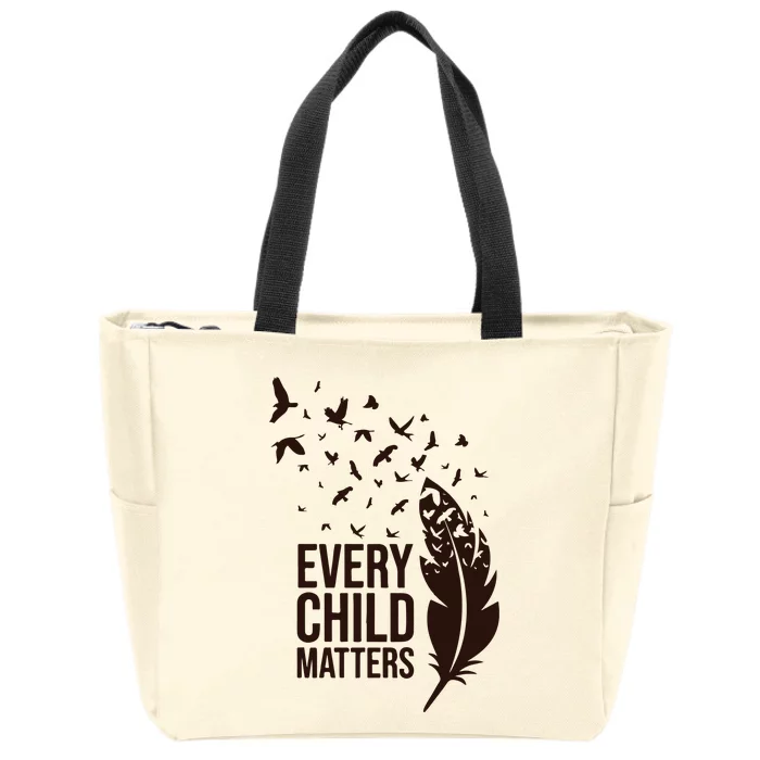 Residential School Canada Turtle Words Of Equality Zip Tote Bag