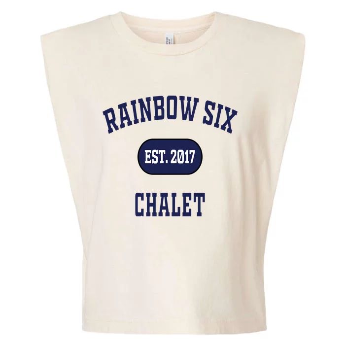 Rainbow Six Chalet Est 2017 Garment-Dyed Women's Muscle Tee