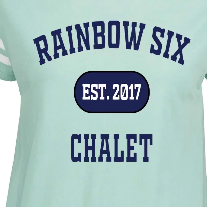 Rainbow Six Chalet Est 2017 Enza Ladies Jersey Football T-Shirt