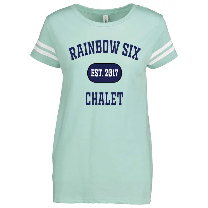 Rainbow Six Chalet Est 2017 Enza Ladies Jersey Football T-Shirt