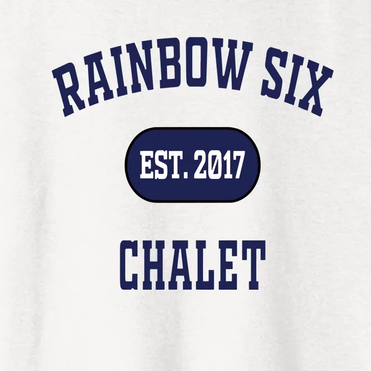 Rainbow Six Chalet Est 2017 Women's Crop Top Tee