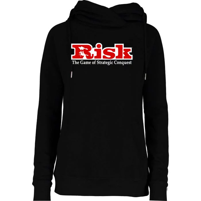 Risk Strategic Conquest Womens Funnel Neck Pullover Hood