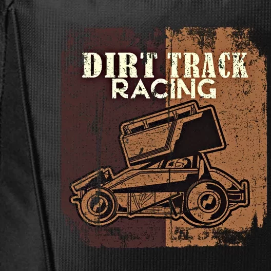 Retro Sprint Car Dirt Track Racing Race Motorsport Fan Gift City Backpack