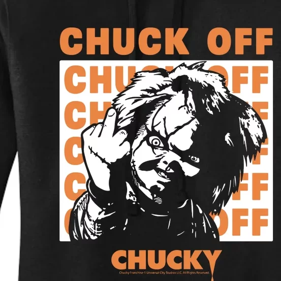 Riot Society Chucky Chuck Off Women's Pullover Hoodie