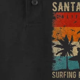 Retro Santa Cruz California Surfing Santa Cruz Dry Zone Grid Performance Polo