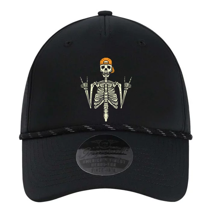 Rocker Skeleton Cap Skater Cool Halloween Punk Rock Performance The Dyno Cap