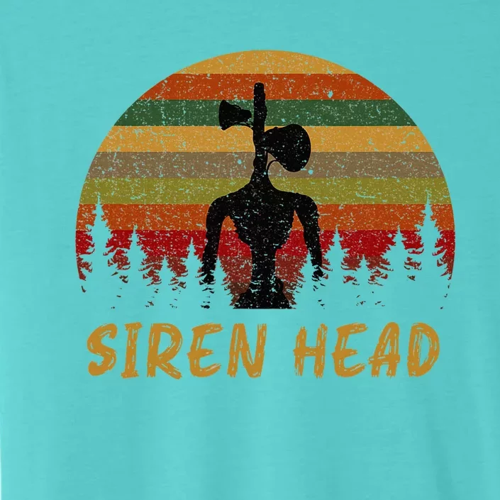 Retro Supernatural Cryptid Siren Head ChromaSoft Performance T-Shirt