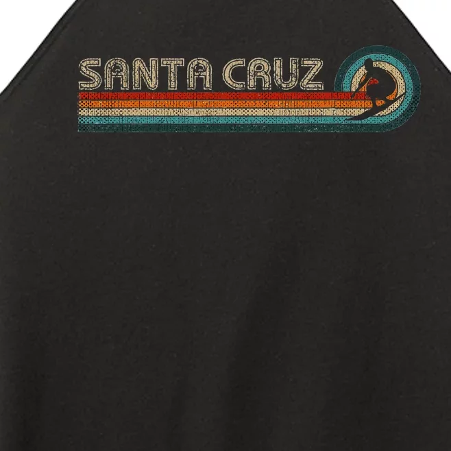 Retro Santa Cruz California Surfing Santa Cruz Women’s Perfect Tri Rocker Tank