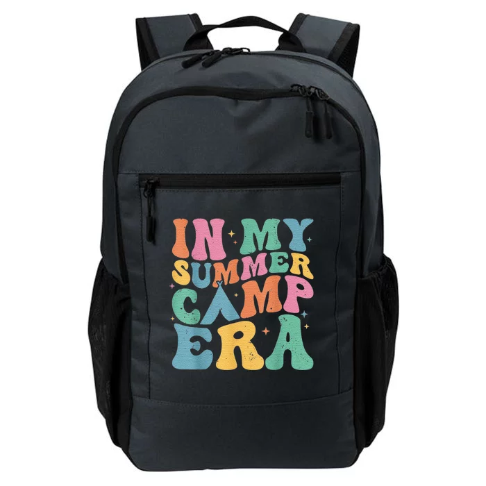 Retro Summer Camper Women Groovy In My Summer Camp Era Daily Commute Backpack