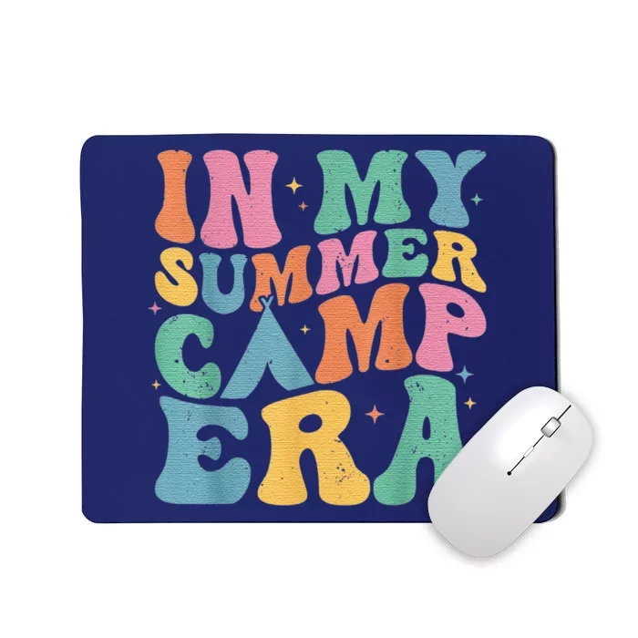 Retro Summer Camper Women Groovy In My Summer Camp Era Mousepad